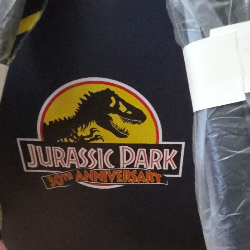 Loungefly Jurassic Park Blue and Black Backpack - Picture 3 of 10